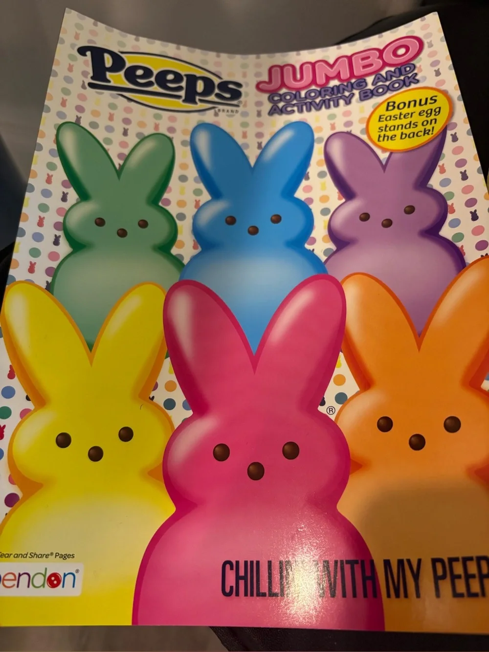 Peeps Yellow Bunny Plush Easter Basket - Peeps Brand
